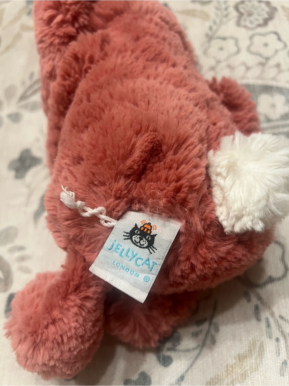 Jellycat Bashful Sorrel Bunny Mauve Pink Collectible Retired Size Medium - Picture 8 of 10